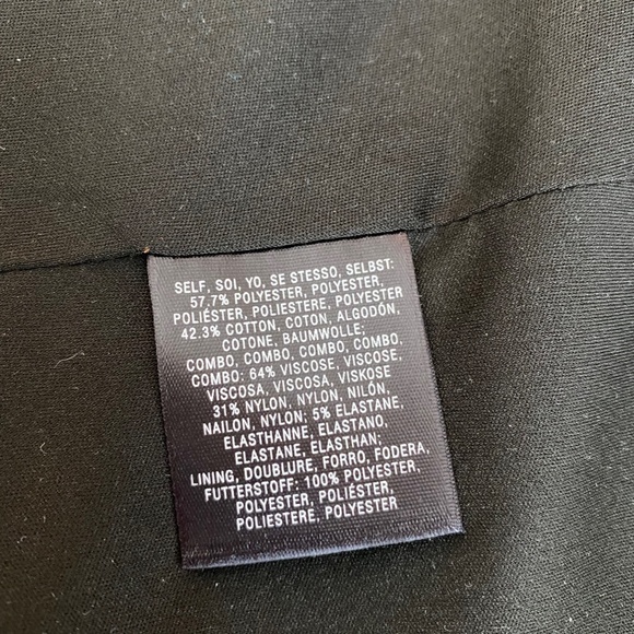 Anthropologie textured black & white polka dot blazer - Picture 4 of 7